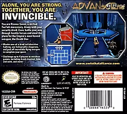 Image n° 2 - boxback : Star Wars - Lethal Alliance
